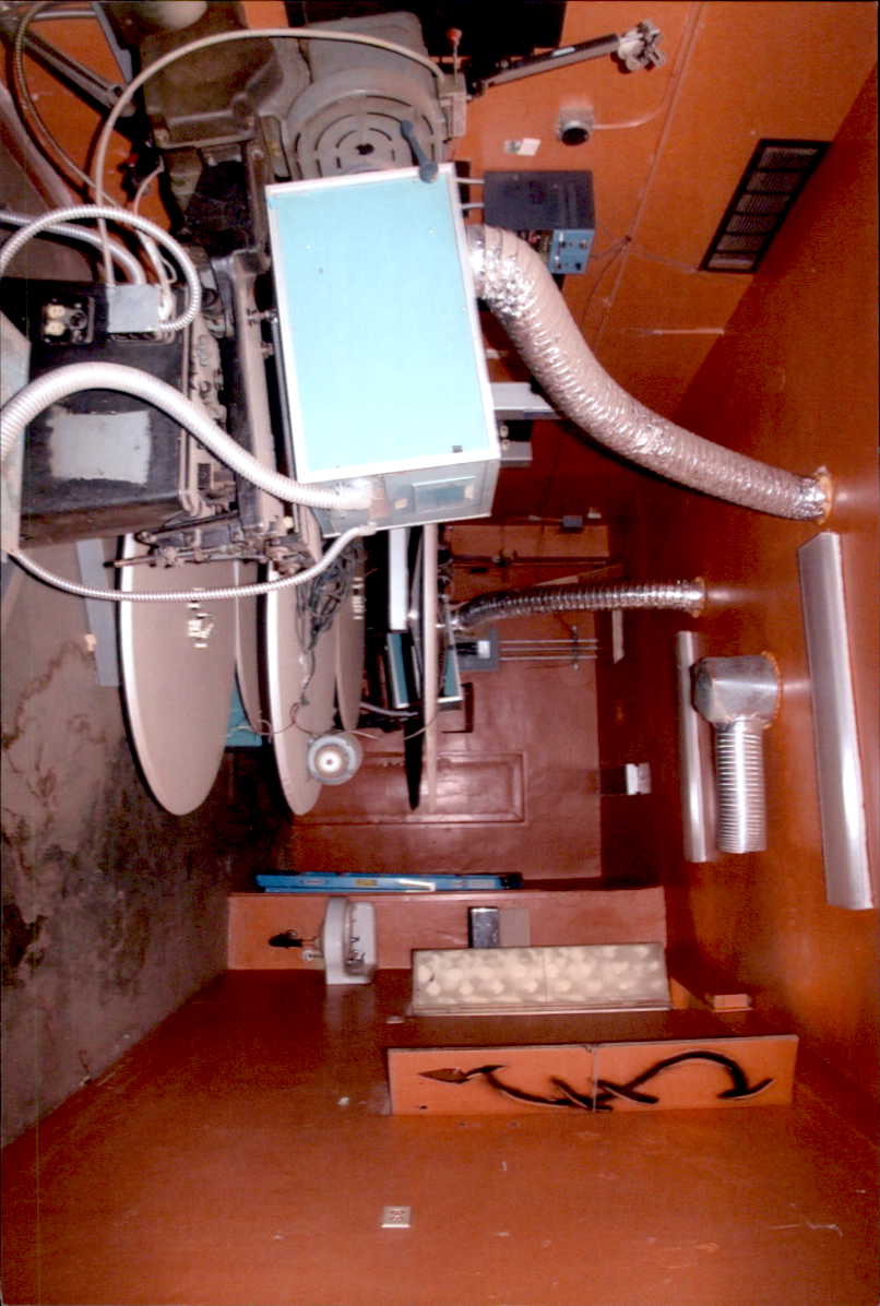 Before projection room 